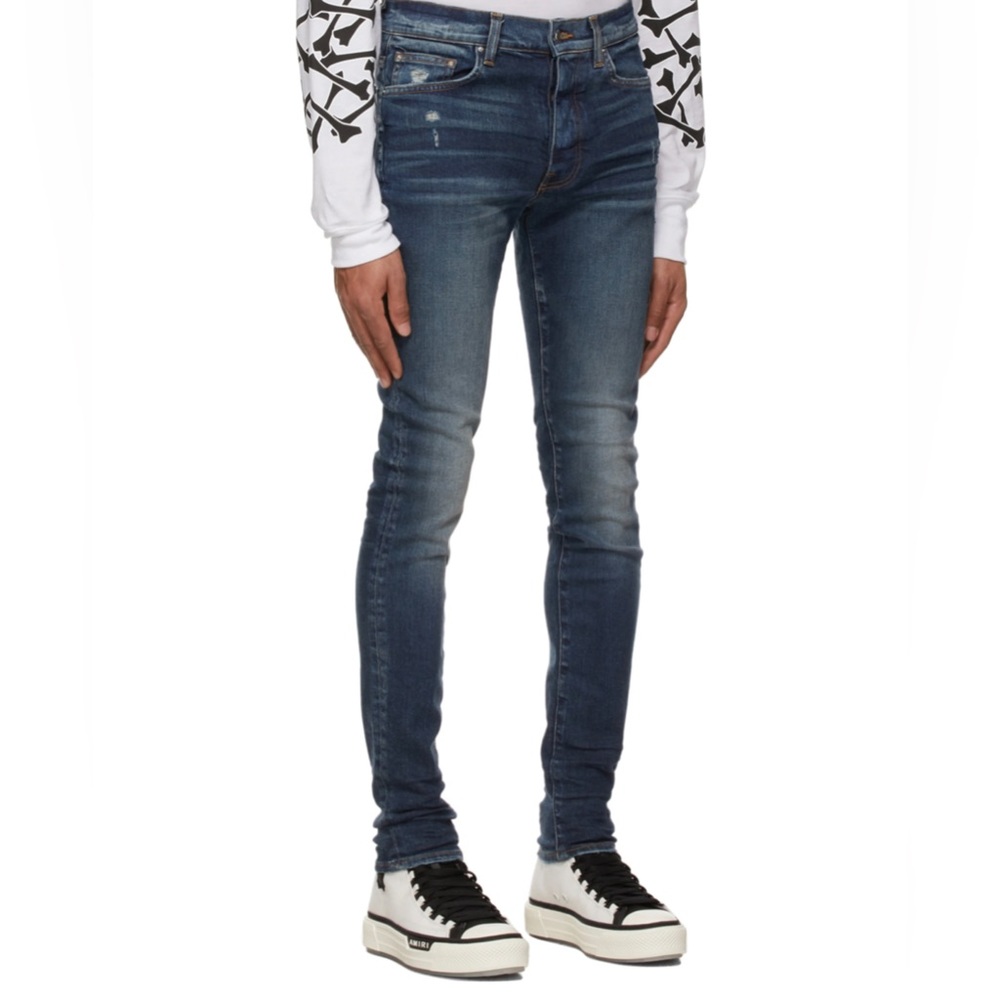 AMIRI Indigo Stack Jeans